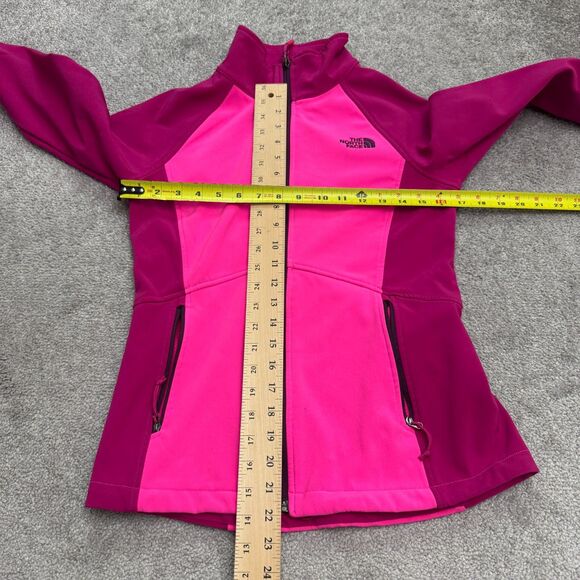 The North Face Nimble Softshell Jacket Womens Small Pink Color-Block Outdoor - Picture 14 of 16